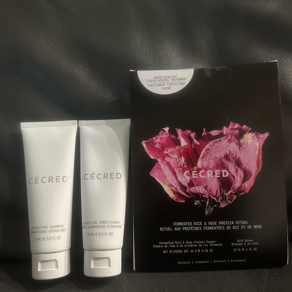 CéCRED Hair Care Set - White